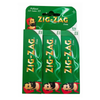 Clearance ZIG-ZAG Green King Size Slim Rolling Papers Multipack x 3 pack - 30 packs per box