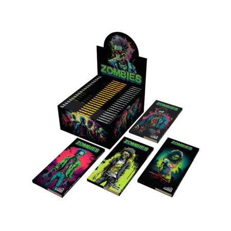 Zombies Kingsize Rolling Paper Rolling Tray + Tips (KSS + rolling tray)