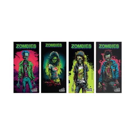Zombies Kingsize Rolling Paper Rolling Tray + Tips (KSS + rolling tray)