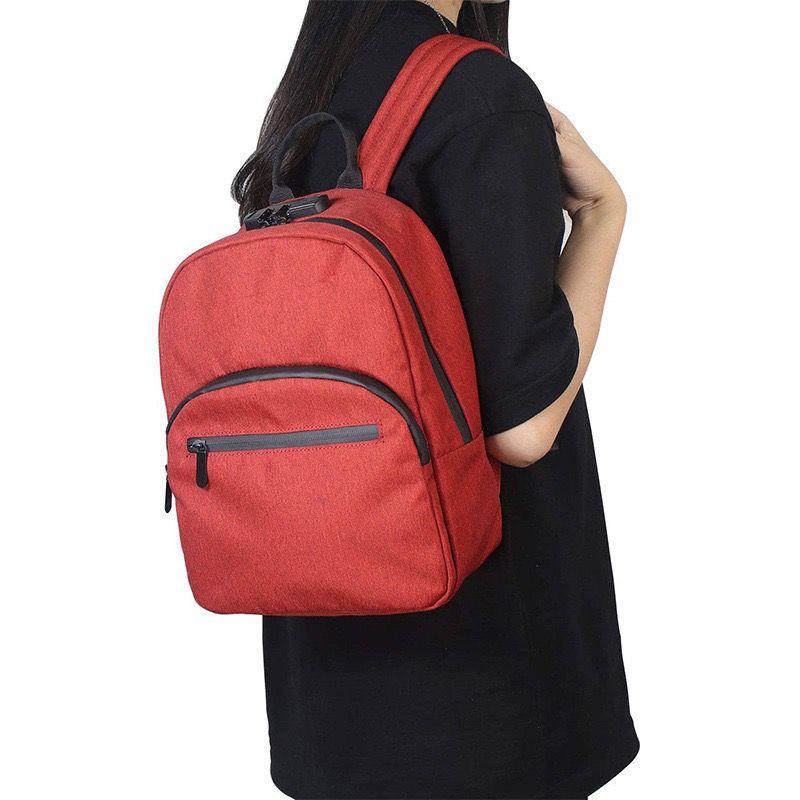 SMELL PROOF BACKPACK WITH LOCK RED 49x49x45cm SS-1188