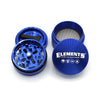Elements Grinder Blue Aluminium 4 Parts Small x 1