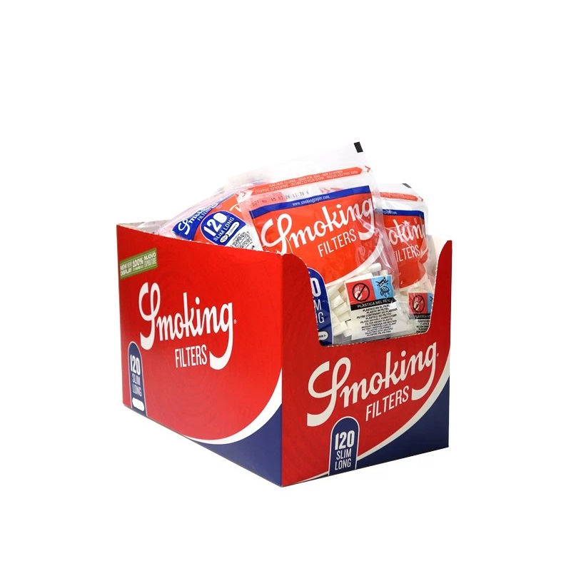 Smoking Classic Filters Long Size Slim Cigarette Filters 22mm - 1 Box 30 bags