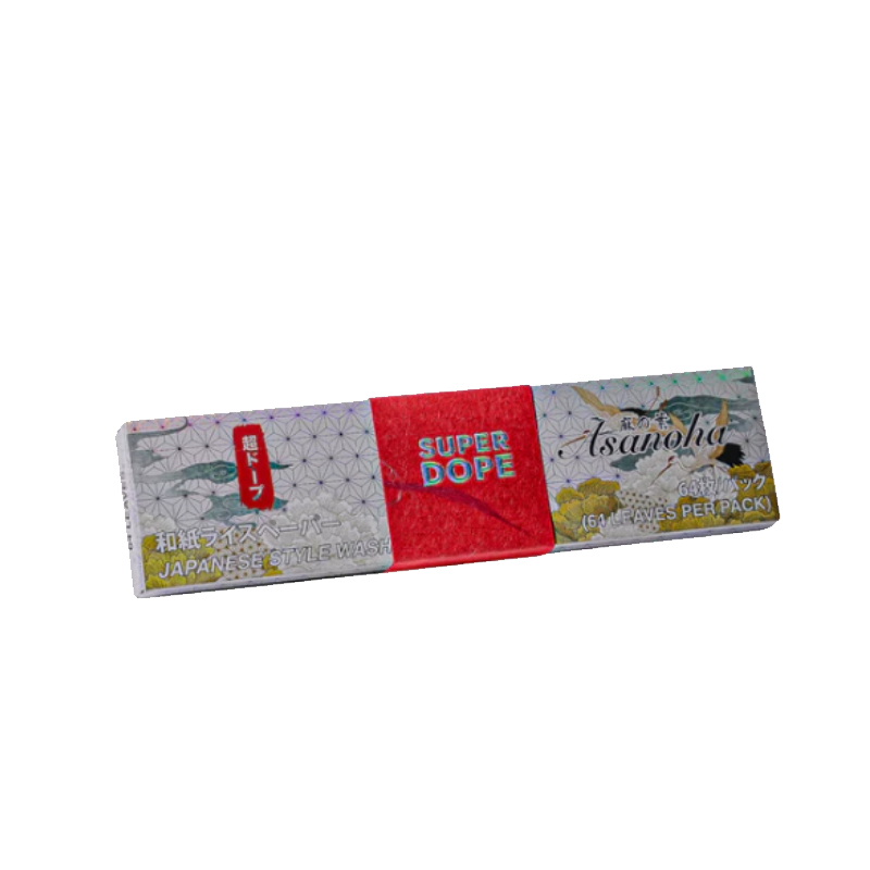 Super Dope ‘Asanoha' Rolling Papers - King Size (119*54mm) 64 leaves - 24 pack
