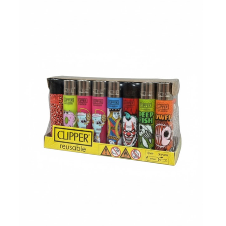 Clipper Classic Large Lighter Picos  1 X 48 lighters CL3A2085ITH