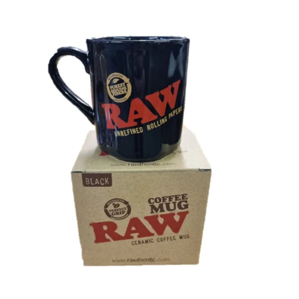 RAW Black Coffee Mug