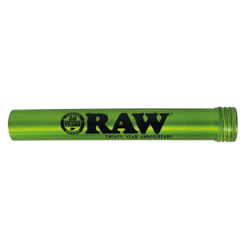 Limited Edition Raw Aluminum Tube Emerald Green 15mm x 116mm x 1